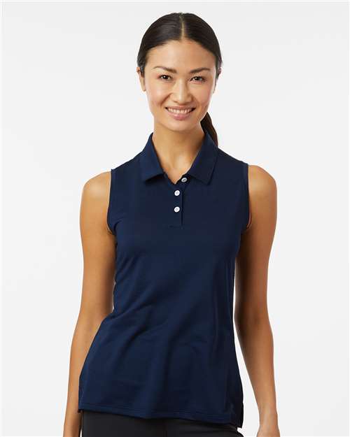 Adidas A1005 Women's Ottoman Sleeveless Polo