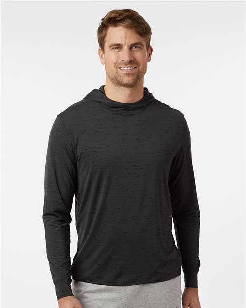 Adidas A2010 Men's Performance Hooded Long Sleeve T-Shirt