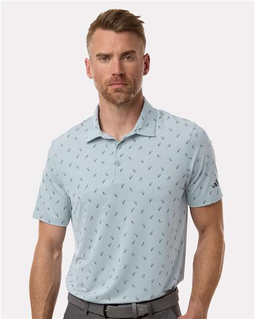 Adidas A2012 Men's Ultimate365 Mesh Print Polo