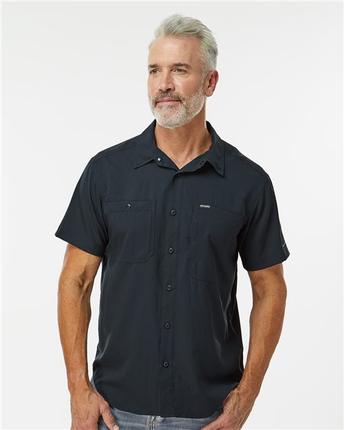 Columbia 203072 Men's Silver Ridge™ Utility Lite Short Sleeve Shirt - Star Hats & Embroidery
