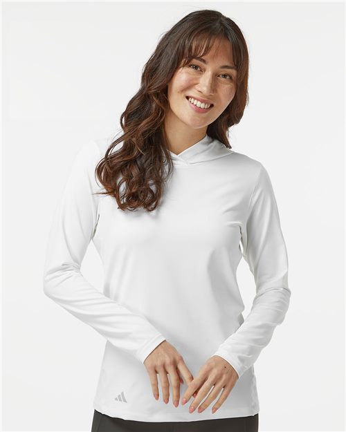 Adidas A1003 Women's Performance Hooded Pullover - Star Hats & Embroidery