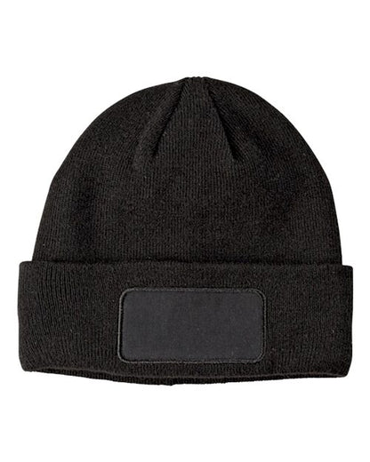 Big Accessories BA527 Patch Beanie
