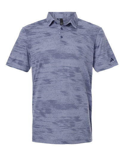 Adidas A2005 Men's Ultimate365 Textured Stripe Polo