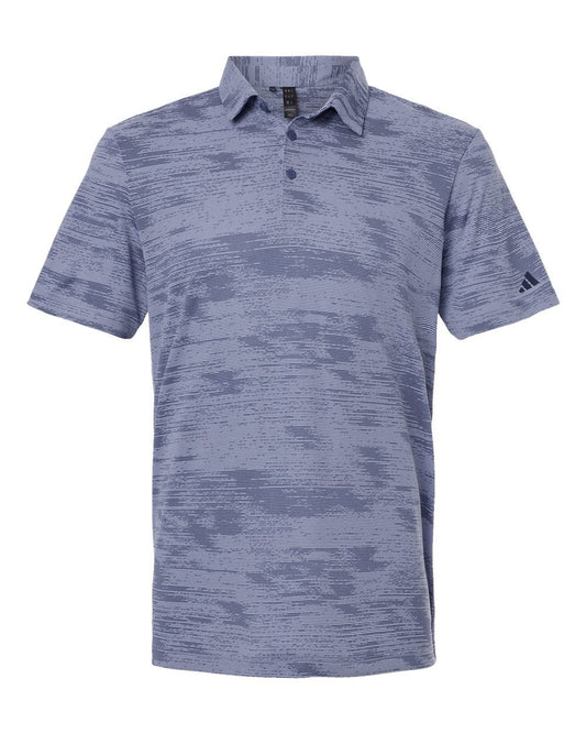 Adidas A2005 Men's Ultimate365 Textured Stripe Polo
