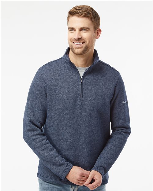 Columbia 212487 Men's Great Hart Mountain™ III Half-Zip Pullover - Star Hats & Embroidery