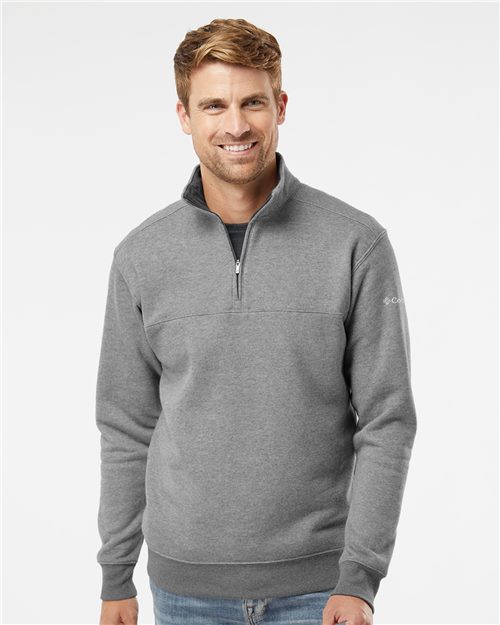 Columbia 212475 Men's Hart Mountain™ II Half-Zip Pullover - Star Hats & Embroidery