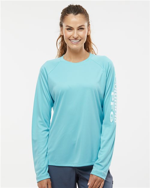 Columbia 212485 Women's PFG Tidal Tee™ II Long Sleeve - Star Hats & Embroidery