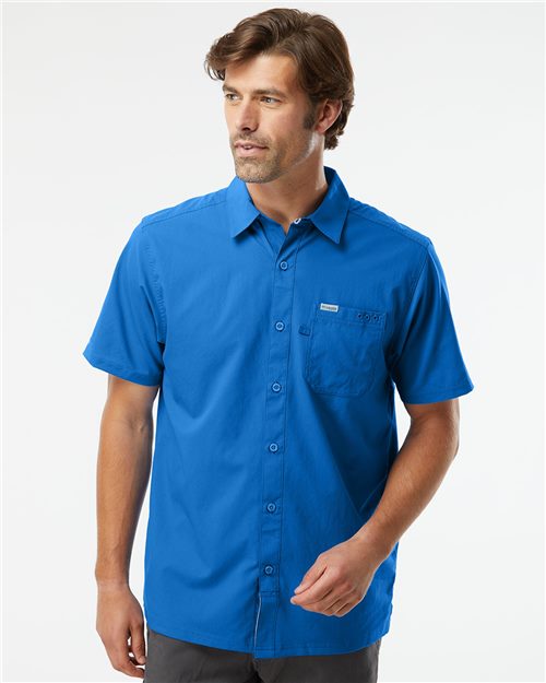 Columbia 212484 Men's PFG Slack Tide™ Camp Shirt - Star Hats & Embroidery