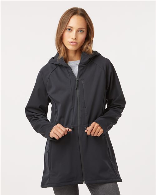 Columbia 208499 Women's Flora Park™ II Soft Shell Long Length Jacket - Star Hats & Embroidery