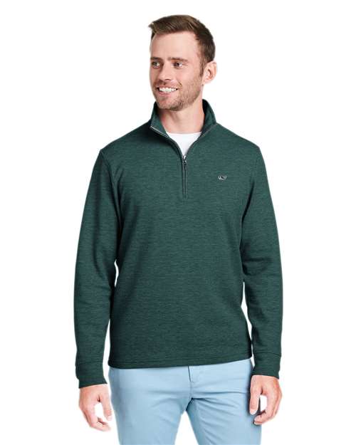 vineyard vines K002708 Men's Saltwater Quarter-Zip Pullover