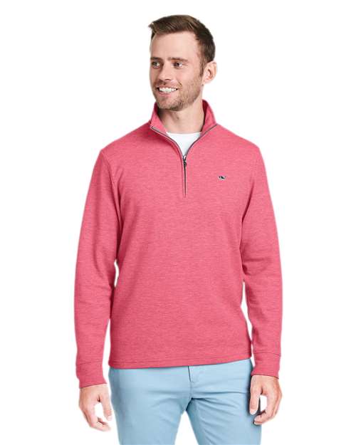 vineyard vines K002708 Men's Saltwater Quarter-Zip Pullover