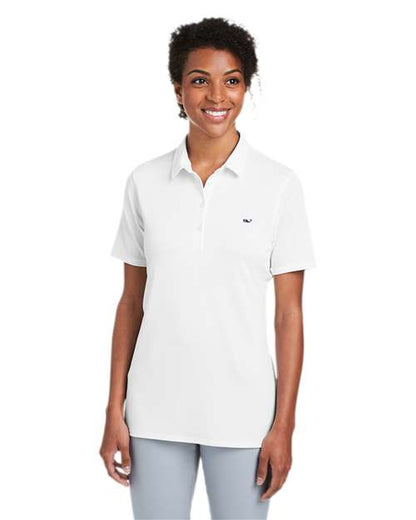 vineyard vines G001189 Women's Edgartown Pique Polo
