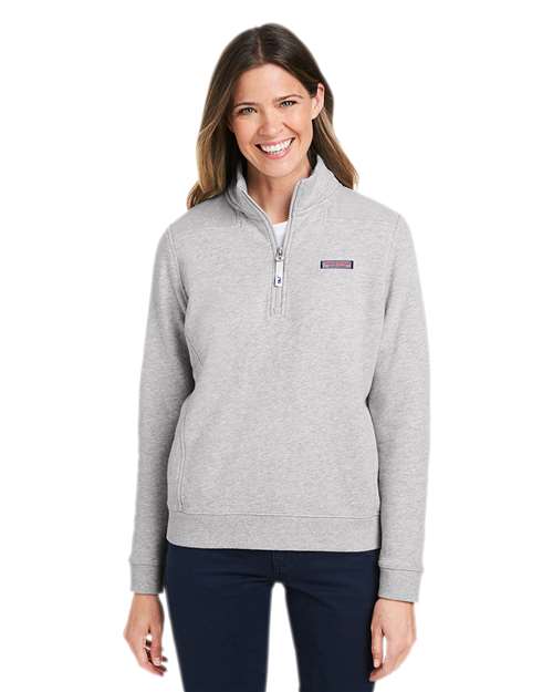 vineyard vines K002795 Women’s Collegiate Shep Quarter-Zip Sweatshirt