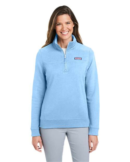 vineyard vines K002795 Women’s Collegiate Shep Quarter-Zip Sweatshirt