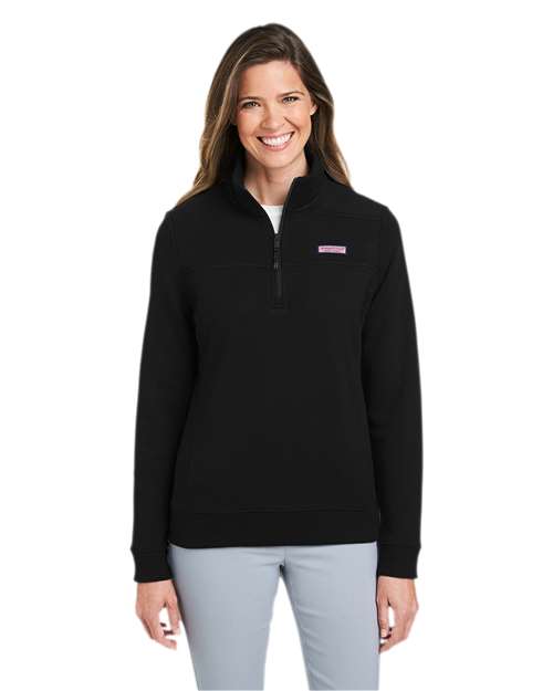 vineyard vines K002795 Women’s Collegiate Shep Quarter-Zip Sweatshirt