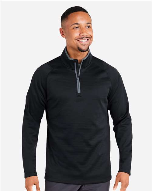 Puma Golf 631105 Men's Waffle Fleece Quarter-Zip Pullover