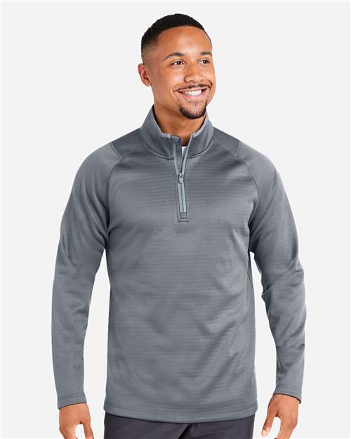 Puma Golf 631105 Men's Waffle Fleece Quarter-Zip Pullover