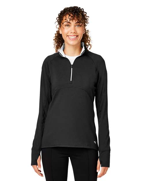 Puma Golf 533007 Women's Gamer Golf Quarter-Zip Pullover