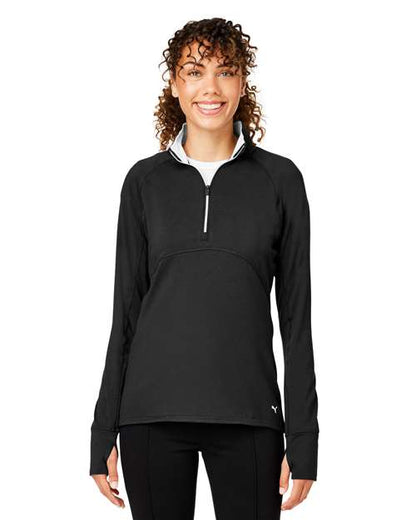 Puma Golf 533007 Women's Gamer Golf Quarter-Zip Pullover