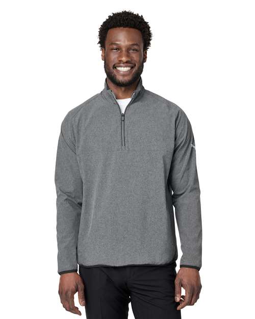 Puma Golf 538931 Men's Coastal Woven Quarter-Zip Pullover