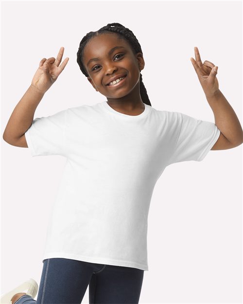 Gildan 3000B Youth Light Cotton T-Shirt - Star Hats & Embroidery