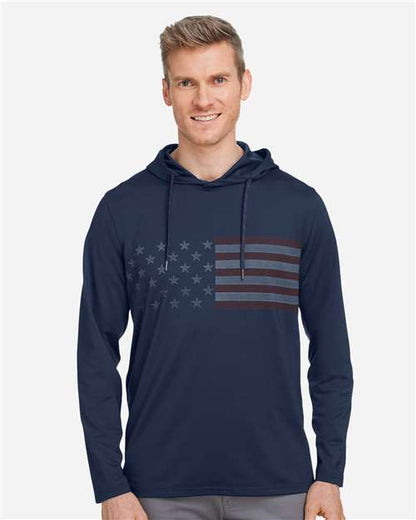 Puma Golf 537474 Men's Volition Patriotic Hooded Pullover