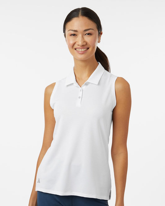 Adidas A1005 Women's Ottoman Sleeveless Polo