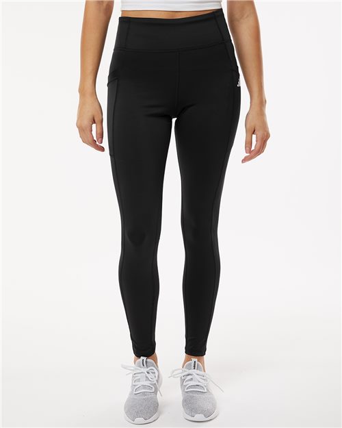 Adidas A1010 Women's Performance Pocket Leggings - Star Hats & Embroidery