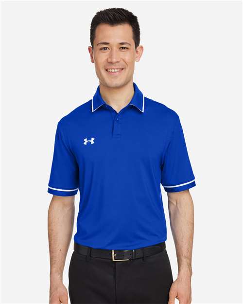 Under Armour 1376904 Men's Tipped Teams Performance Polo