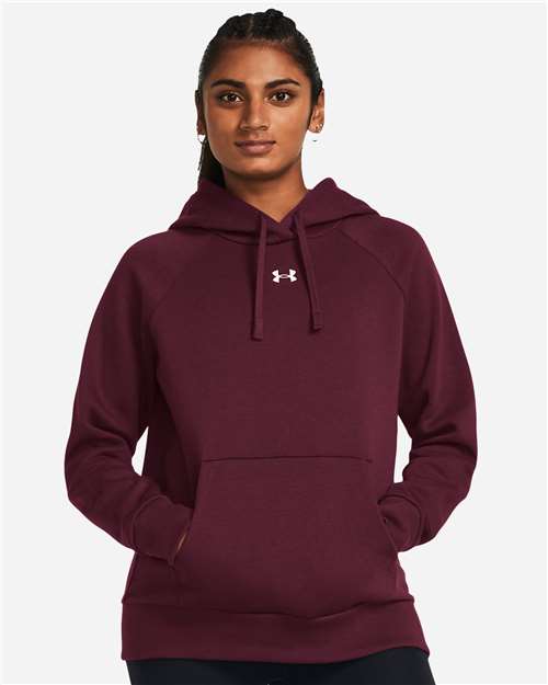Under Armour 1379500 Women's Rival Fleece Hooded Sweatshirt