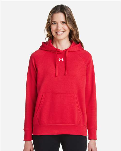 Under Armour 1379500 Women's Rival Fleece Hooded Sweatshirt