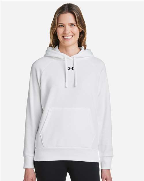 Under Armour 1379500 Women's Rival Fleece Hooded Sweatshirt