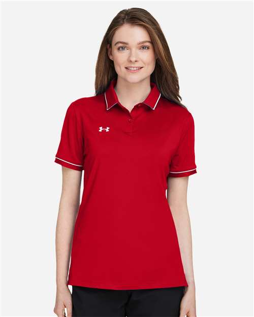 Under Armour 1376905 Women's Tipped Teams Performance Polo