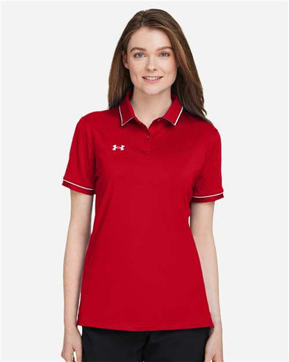 Under Armour 1376905 Women's Tipped Teams Performance Polo