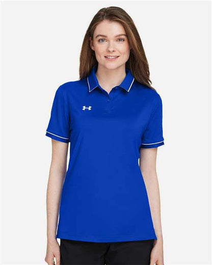 Under Armour 1376905 Women's Tipped Teams Performance Polo