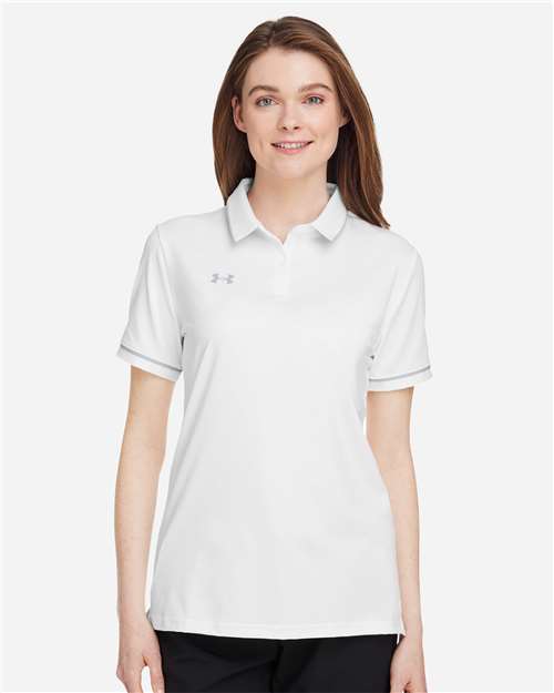 Under Armour 1376905 Women's Tipped Teams Performance Polo