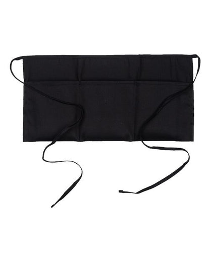 Big Accessories APR50 Waist Apron with Pockets