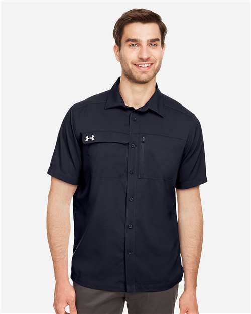 Under Armour 1351360 Men's Motivate Coach Woven Shirt