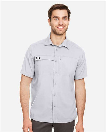 Under Armour 1351360 Men's Motivate Coach Woven Shirt