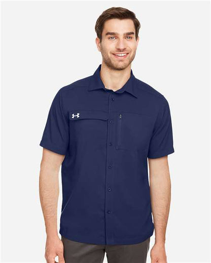 Under Armour 1351360 Men's Motivate Coach Woven Shirt