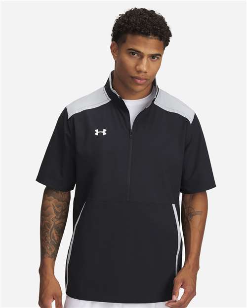 Under Armour 1389612 Men's Motivate 3.0 Short Sleeve Half-Zip