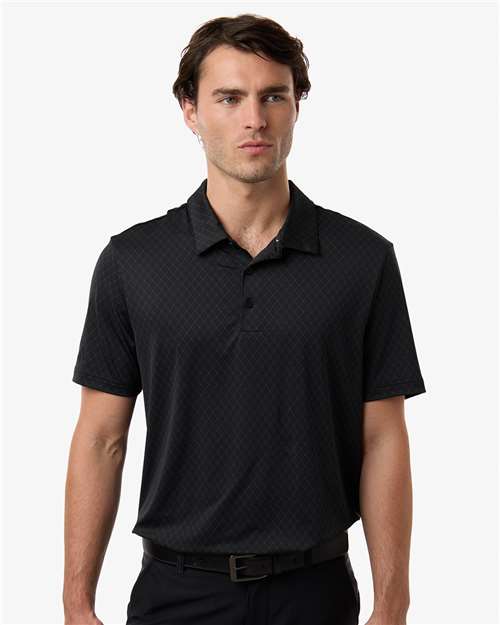 Adidas A716 Men's 4-Way Stretch Printed Polo