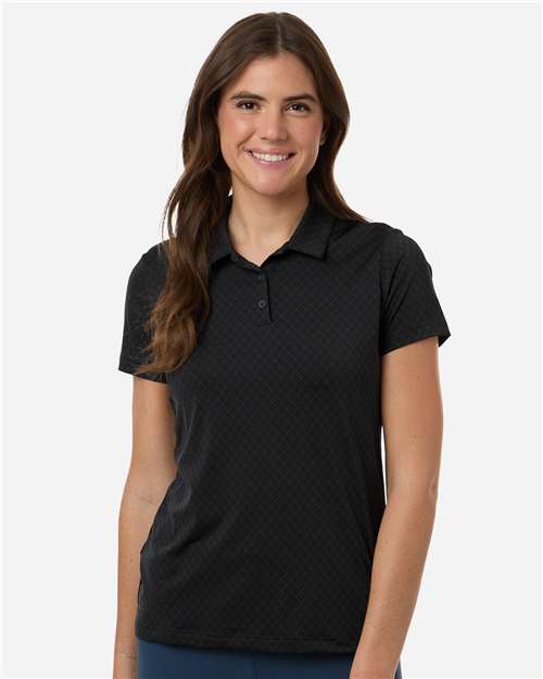 Adidas A717 Women's 4-Way Stretch Printed Polo