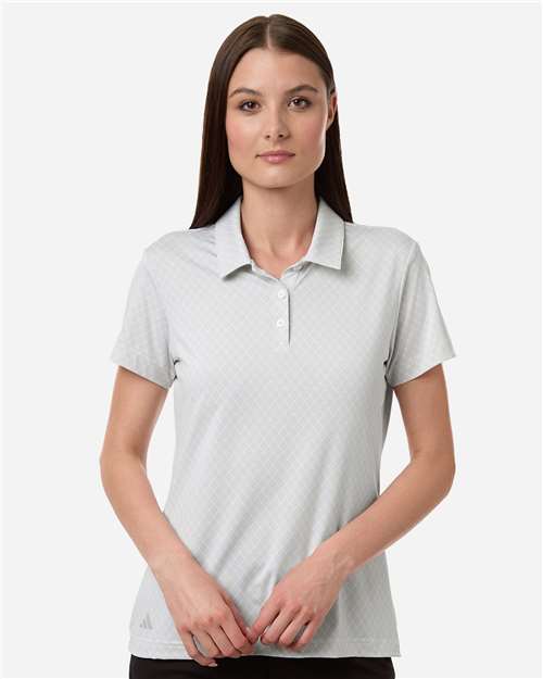 Adidas A717 Women's 4-Way Stretch Printed Polo