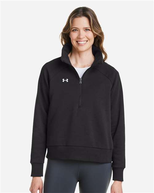 Under Armour 1379492 Women's Rival Fleece Half-Zip Pullover