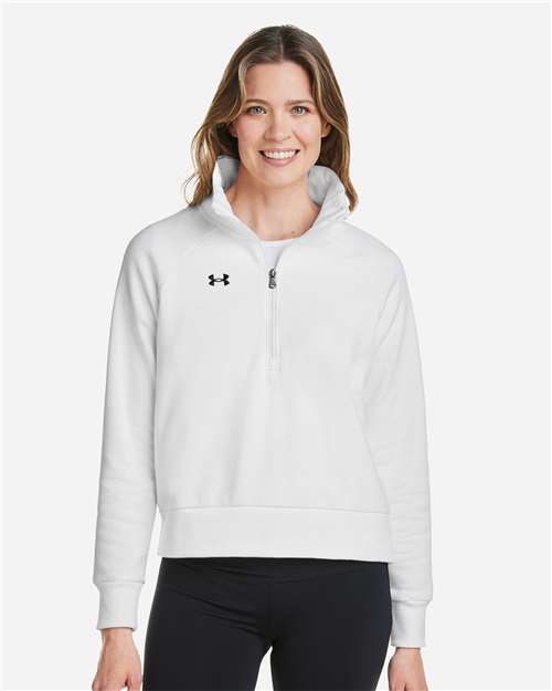 Under Armour 1379492 Women's Rival Fleece Half-Zip Pullover