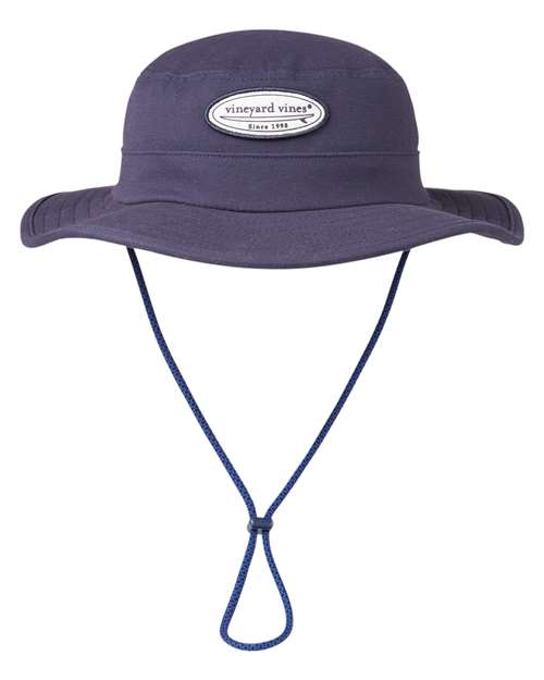 vineyard vines F002311 Surf Patch Canvas Bucket Hat