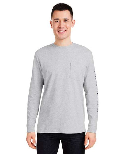 vineyard vines V021214 Unisex Long Sleeve Pocket T-Shirt