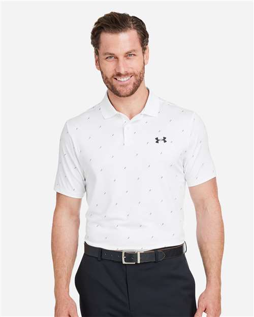 Under Armour 1377377 Men's 3.0 Printed Performance Polo