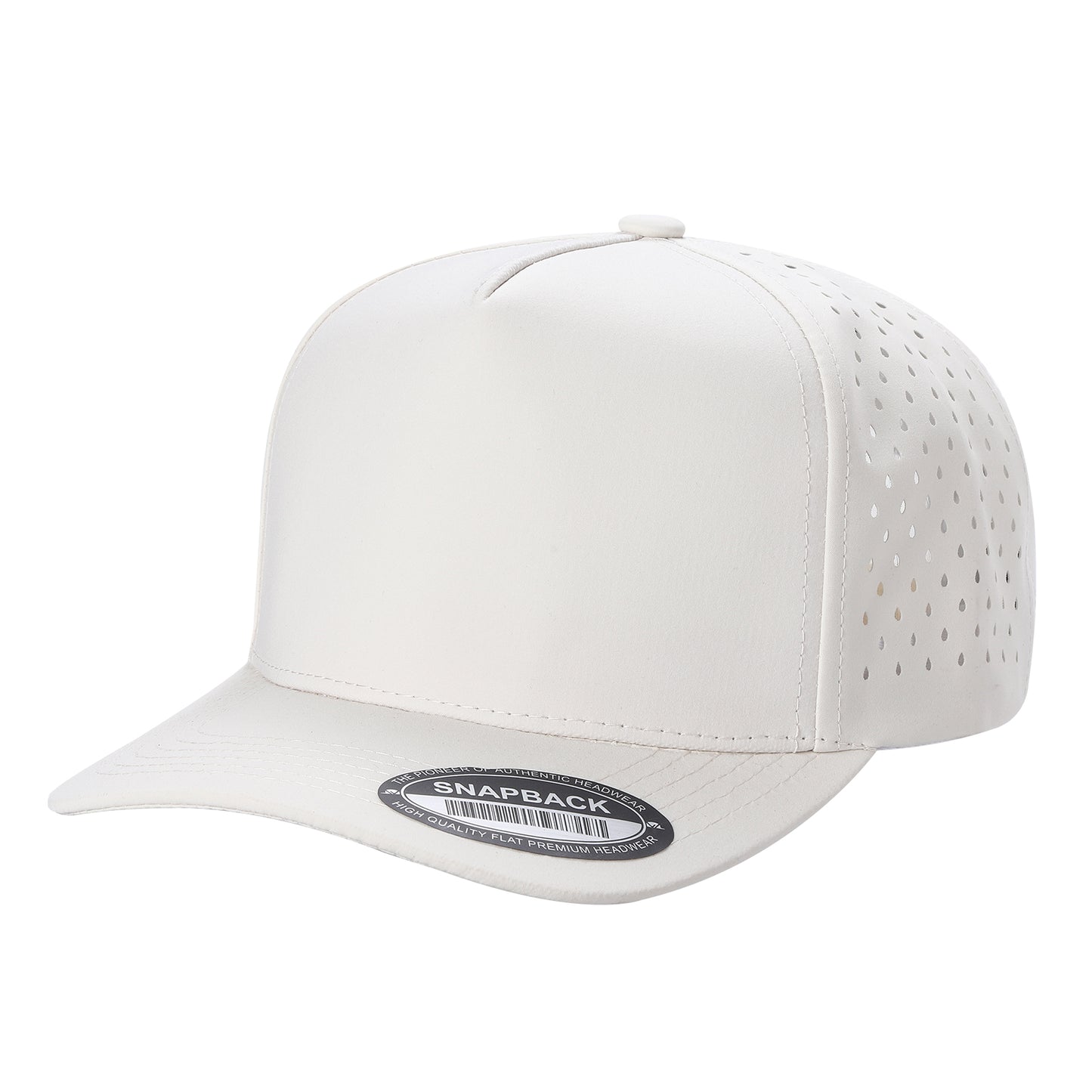 Unbranded 5 Panel Perforated Laser Mesh Hat Waterproof Cap – Star